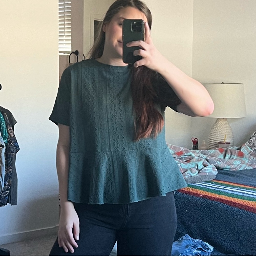 Daytrip Peplum Top